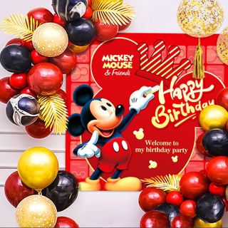 Bộ Trang Trí Sinh Nhật Mickey –L0039(Kèm bơm tay) giá sỉ