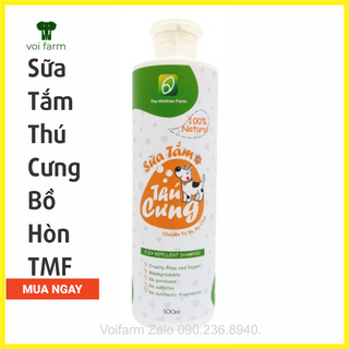 Sữa Tắm Thú Cưng The Moshav Farm - Trị Ve Rận, Ghẻ Lở (Chai Pet 500ml)