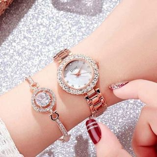 SET ĐỒNG HỒ DlOR KÈM LẮC XINH XINH