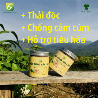 Bột Gừng Sấy Lạnh 100gThe Moshav Farm Gia truyền – phòng cảm cúm