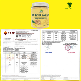 Bột Gừng Sấy Lạnh 100gThe Moshav Farm Gia truyền – phòng cảm cúm