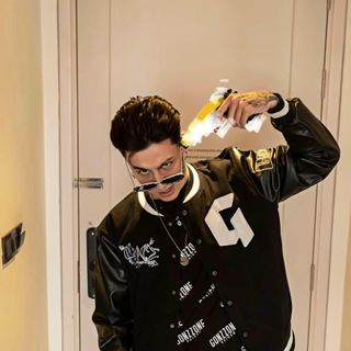 Áo khoác dù bomber logo G trẻ trung, năng động