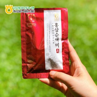 [Chính hãng] Tinh chất hồng sâm nguyên chất Hàn Quốc 6 năm tuổi - Hộp 30 gói x 70ml