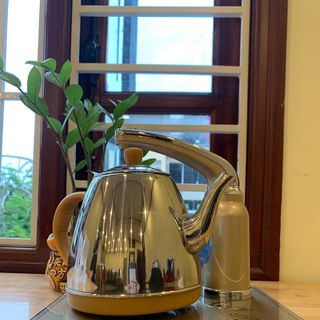 Ấm Đun Siêu Tốc Tự Động Bơm Nước, Nút Bấm Cảm Biến, Có Thể Điều Chỉnh Nhiệt Độ