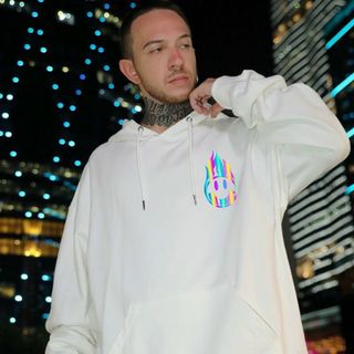 Áo Hoodie phản quang 7 màu OF BEING ALONE