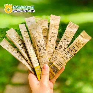 [Chính hãng] Nước Hồng sâm Hàn Quốc 6 năm tuổi Pure Daily - Hộp 30 gói x 10ml