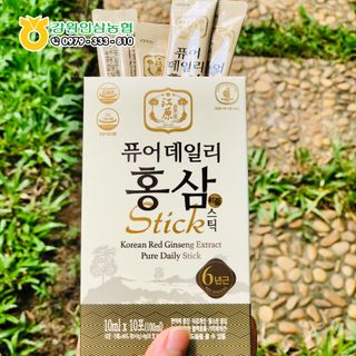 [Chính hãng] Nước Hồng sâm Hàn Quốc 6 năm tuổi Pure Daily - Hộp 30 gói x 10ml
