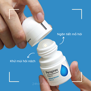 Lăn nách Perspirex Original – Lăn khử mùi hôi và ngăn tiết mồ hôi loại mạnh vừa