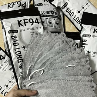 Khẩu trang KF94 4D 4 lớp y tế Bảo Long (50 cái)