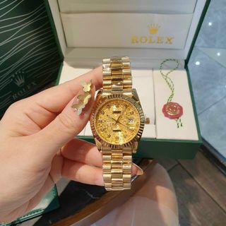 ĐỒNG HỒ ROLLEX MẶT VI TÍNH NỮ