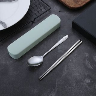 Bộ Đũa muỗng Inox Văn Phòng Du Lịch Cao Cấp Sang Trọng