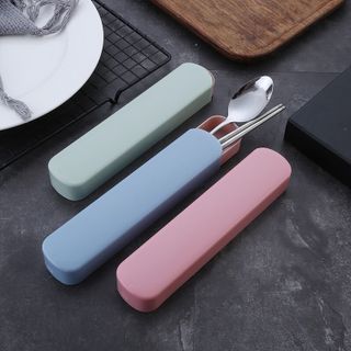 Bộ Đũa muỗng Inox Văn Phòng Du Lịch Cao Cấp Sang Trọng
