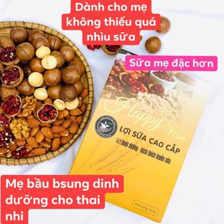 Ngũ cốc lợi sữa Happy Mom loại dành cho mẹ bầu và sau sinh ko thiếu quá nhiều sữa