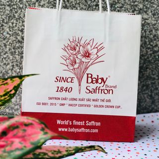 Túi giấy thương hiệu Baby Saffron