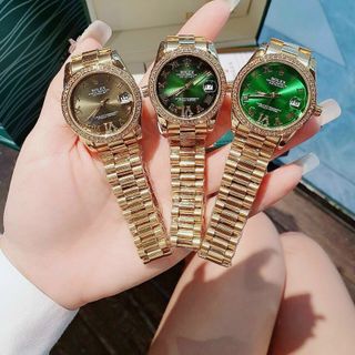 ĐỒNG HỒ ROLLEX LA MÃ DÂY ĐÚC NỮ