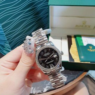 ĐỒNG HỒ ROLLEX LA MÃ DÂY ĐÚC NỮ