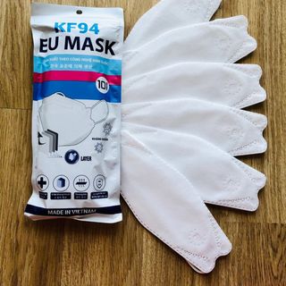 Khẩu Trang KF94 EU Mask - 10 cái/Túi - EU Mask - Kho HN