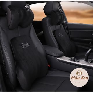 Bộ gối tựa cổ tựa lưng cao su non 626CL