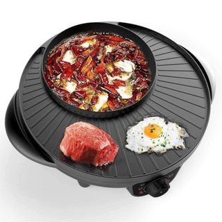 Nồi lẩu nướng Hàn Quốc 2in1 giá sỉ
