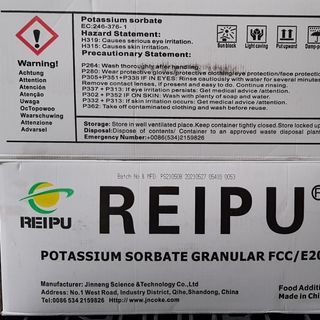 Chất Bảo Quản Potassium Sorbate – Reipu China giá sỉ