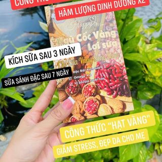 Ngũ cốc vàng - đặc biệt kích sữa với 18 nguyên liệu cao cấp nhất
