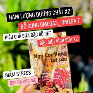 Ngũ cốc vàng - đặc biệt kích sữa với 18 nguyên liệu cao cấp nhất