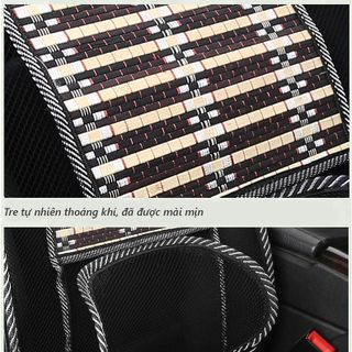 Đệm tựa lưng nan tre