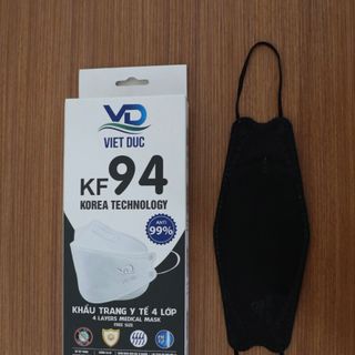Khẩu trang y tế 4 lớp KF94 - Việt Đức (Loại đóng hộp)
