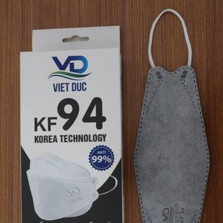 Khẩu trang y tế 4 lớp KF94 - Việt Đức (Loại đóng hộp)