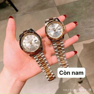 ĐỒNG HỒ ROLLEX COUPLE 2 LỊCH HOT