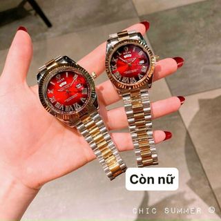 ĐỒNG HỒ ROLLEX COUPLE 2 LỊCH HOT