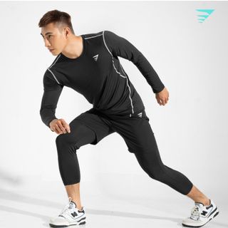 Áo thể thao giữ nhiệt nam tay dài