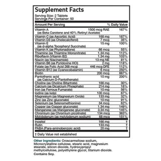 Organic Multivitamin Formula - 100 viên Mỹ - Bổ cơ thể