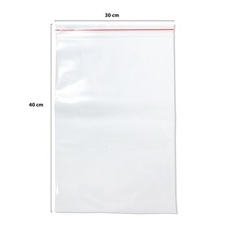 Túi zip chỉ đỏ loại dày đẹp dùng để gói thực phẩm, thuốc tây, hàng hóa, kín khí, nhiều kích thước