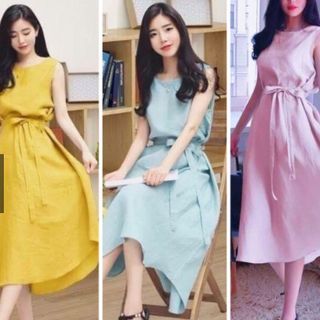 ĐẦM NÚT SAU 3 MÀU