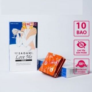 Bao cao su sagami love me -hộp 10 cái