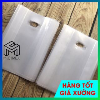 Túi hột xoài PE trong suốt, dành cho các thời trang, mỹ phẩm, có hỗ trợ in ấn logo, thông tin