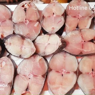 Cá Thu Cắt Khoanh Giá Sỉ 10Kg (Khay 500g) - Cá Biển Tươi Phú Yên