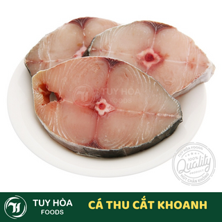 Cá Thu Cắt Khoanh Giá Sỉ 10Kg (Khay 500g) - Cá Biển Tươi Phú Yên
