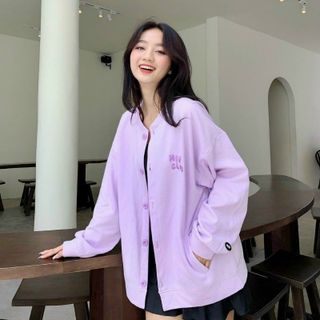 Áo khoác cardigan mif club chất nỉ bông mềm mịn form 68kg