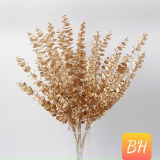 CÀNH LÁ TAI CHUỘT NHŨ VÀNG TRANG TRÍ