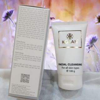 Sữa rửa mặt Kolan Bạc Cao Cấp thương hiệu Cô Lan Bác Sĩ Khuông