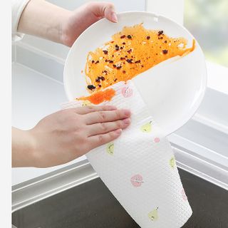 Cuộn khăn lau đa năng, giấy lau bếp 50 tờ tiện lợi, tiết kiệm có thể giặt để tái sử dụng