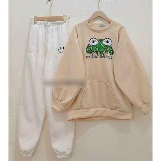 Áo sweater in ếch chất nỉ bông mềm mịn form 68kg