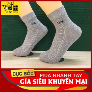 VỚ SỢI TRE NAM CỔ CAO COSY CBB368 GIÁ TỐT CHẤT LƯỢNG TỐT. MỀM MẠI RẤT ÊM CHÂN