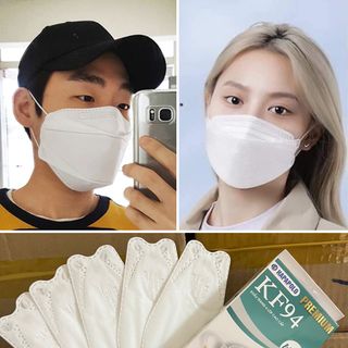 Hộp 10 chiếc khẩu trang 4D Hàn Quốc KF94 Premium
