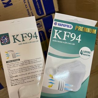 Hộp 10 chiếc khẩu trang 4D Hàn Quốc KF94 Premium