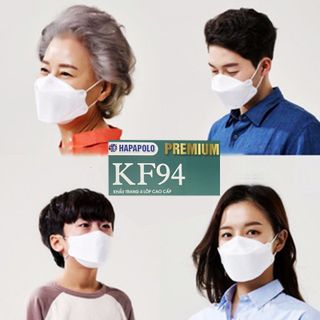 Hộp 10 chiếc khẩu trang 4D Hàn Quốc KF94 Premium