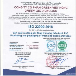 Đông trùng hạ thảo sấy thăng hoa loại hộp quà tặng 20g loại combo 2 lọ x 10g