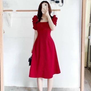 ĐẦM ĐI TIỆC XẾP LI NGỰC 6 MÀU